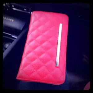 Red wallet with suprise